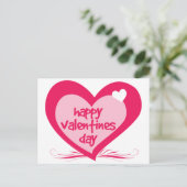 Gelukkige Valentijnsdag Feestdagenkaart (Staand voorkant)