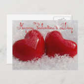 Gelukkige Valentijnsdag Feestdagenkaart (Voorkant / Achterkant)