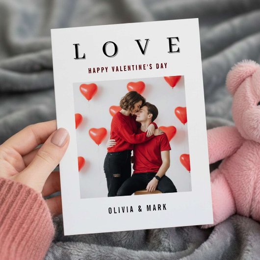 Gelukkige Valentijnsdag Foto Collage Liefde Feestdagenkaart