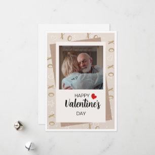 Gelukkige Valentijnsdag gevuld met de zoete geur Feestdagenkaart