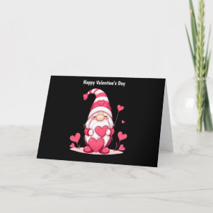 Gelukkige Valentijnsdag Gnome Feestdagen Kaart