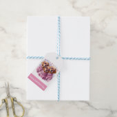 Gelukkige Valentijnsdag Golden Retriever Honden Cadeaulabel (Met Touw)