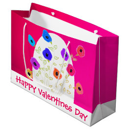 Gelukkige Valentijnsdag grote cadeautas
