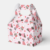 Gelukkige Valentijnsdag Grote Deen Honden Bedankdoosjes (Achterkant)