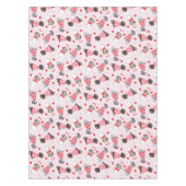 Gelukkige Valentijnsdag Grote Deen Honden Tafelkleed (Voorkant)