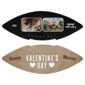 Gelukkige Valentijnsdag Hart 2 Foto's American Football (Panelen)