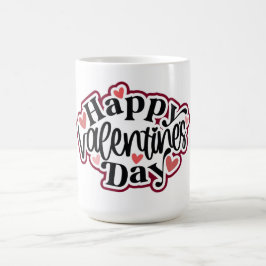 Gelukkige Valentijnsdag Hart Koffiemok
