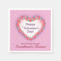 Gelukkige Valentijnsdag, het Roze Diner van