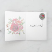 Gelukkige  Valentijnsdag Kaart (Binnen)