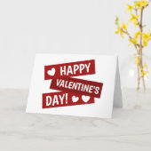 Gelukkige Valentijnsdag Kaart (Gele Bloem)