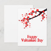 Gelukkige Valentijnsdag Kaart (Voorkant / Achterkant)