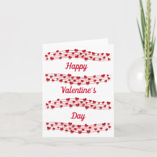 Gelukkige Valentijnsdag Kaart (Voorkant)