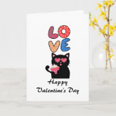 Gelukkige Valentijnsdag Kaart (Gele Bloem)