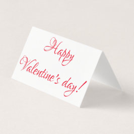 Gelukkige Valentijnsdag! Kaart
