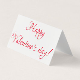 Gelukkige Valentijnsdag! Kaart