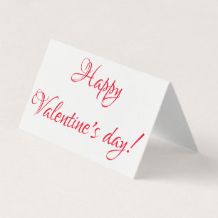 Gelukkige Valentijnsdag! Kaart