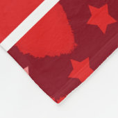 Gelukkige Valentijnsdag Knappe gepersonaliseerde f Fleece Deken (Hoek)