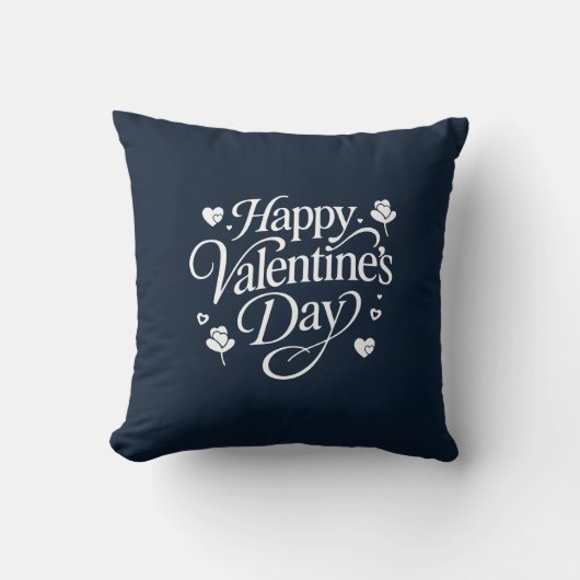 Gelukkige Valentijnsdag Kussen (Voorkant)