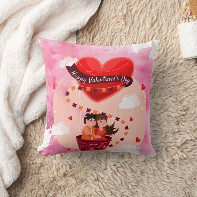 Gelukkige Valentijnsdag Kussen (Deken)