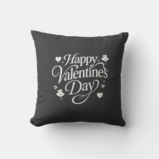 Gelukkige Valentijnsdag Kussen (Voorkant)