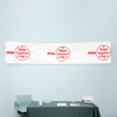Gelukkige Valentijnsdag Liefde 2.5x12 Vinyl Banner (Beurs)