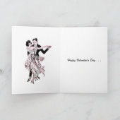 Gelukkige Valentijnsdag liefde hangt in de lucht Kaart (Binnen)