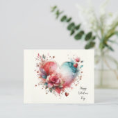 Gelukkige Valentijnsdag Liefde Kaarten (Staand voorkant)
