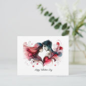 Gelukkige Valentijnsdag Liefde Kaarten (Staand voorkant)