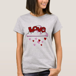 Gelukkige Valentijnsdag Liefde Vrouwen T-shirt