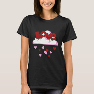 Gelukkige Valentijnsdag Liefde Vrouwen T-shirt