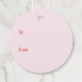 Gelukkige Valentijnsdag Maltipoo Honden Bedankjes Labels (Achterkant)