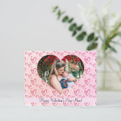 Gelukkige Valentijnsdag mam Feestdagenkaart (Staand voorkant)