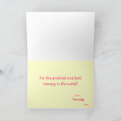 "Gelukkige Valentijnsdag, Mama!" [roze harten 1] Feestdagen Kaart (Binnen)