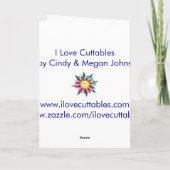 Gelukkige Valentijnsdag met een Mamma van de Feestdagen Kaart (Achterkant)