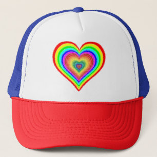Gelukkige Valentijnsdag met Liefdessymbool-25543 Trucker Pet