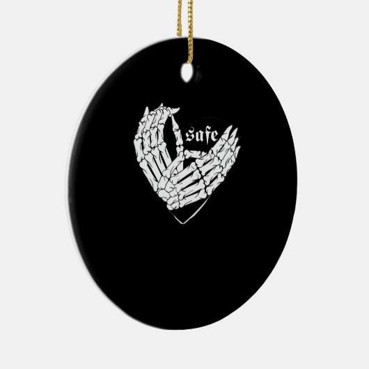 Gelukkige Valentijnsdag - Mijn hart is mijn Valent Keramisch Ornament (Rechts)