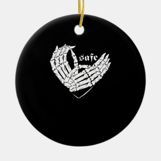 Gelukkige Valentijnsdag - Mijn hart is mijn Valent Keramisch Ornament (Voorkant)