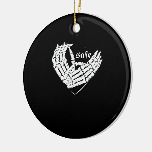 Gelukkige Valentijnsdag - Mijn hart is mijn Valent Keramisch Ornament (Links)