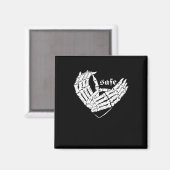 Gelukkige Valentijnsdag - Mijn hart is mijn Valent Magneet (Voorkant / Achterkant)