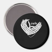 Gelukkige Valentijnsdag - Mijn hart is mijn Valent Magneet (Voorkant / Achterkant)