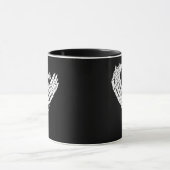 Gelukkige Valentijnsdag - Mijn hart is mijn Valent Mok (Midden)