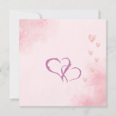 Gelukkige Valentijnsdag mijn vriend roze Notitiekaartje (Achterkant)