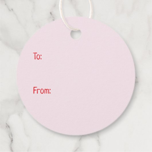 Gelukkige Valentijnsdag Mini Goldendoodle Honden Bedankjes Labels (Achterkant)