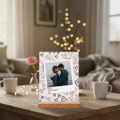 Gelukkige Valentijnsdag Moderne Stijlvolle Romanti Acryl Bord