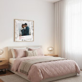 Gelukkige Valentijnsdag Moderne Stijlvolle Romanti Foto Afdruk