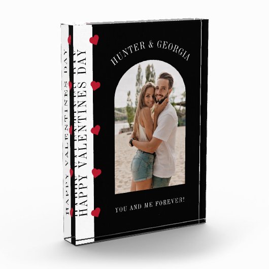 Gelukkige Valentijnsdag moderne stijlvolle romanti Fotoblokken (Links)