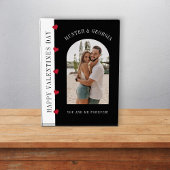 Gelukkige Valentijnsdag moderne stijlvolle romanti Fotoblokken