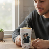 Gelukkige Valentijnsdag moderne stijlvolle romanti Latte Mok