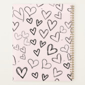 Gelukkige Valentijnsdag Moderne Stijlvolle Romanti Planner (Achterkant)