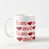 Gelukkige Valentijnsdag Mokken Eu Amo Avo Oma (Links)